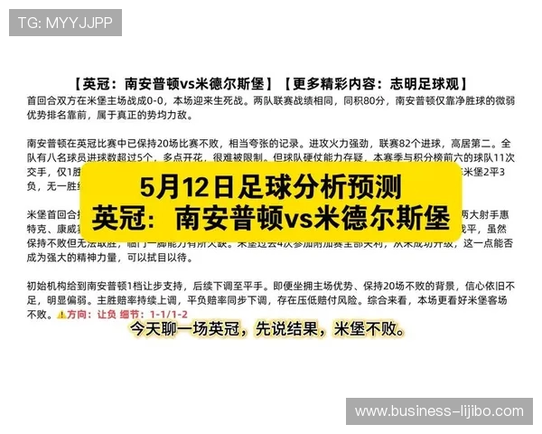 南安普顿最新赛程全解析及球队未来比赛预测 南安普顿最新赛程全解析及球队未来比赛预测